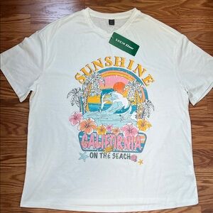 White Graphic T-Shirt for Women